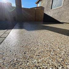 Garage-walkway-and-backyard-concrete-coating-patio-project-completed-in-Tucson-Az-85757 4